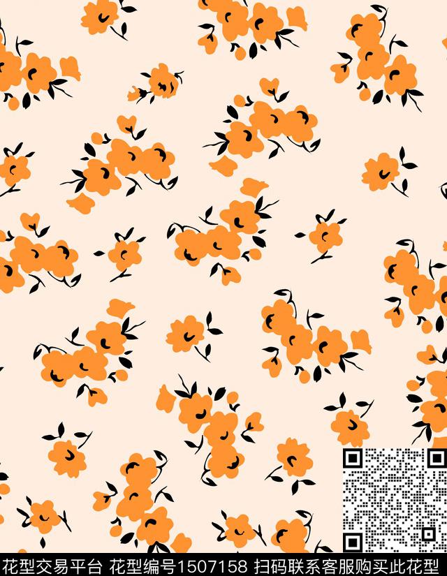 数码华亿平台简约复古数码印花华亿平台下载（图片编号: 1507158） - 瓦栏（Walan）