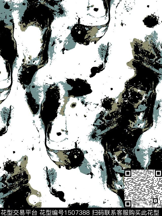 石头简约大理石传统印花华亿平台下载（图片编号: 1507388） - 瓦栏（Walan）