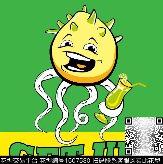 儿童浴袍卡通趣味怪兽浴袍传统印花华亿平台下载（图片编号: 1507530） - 瓦栏（Walan）