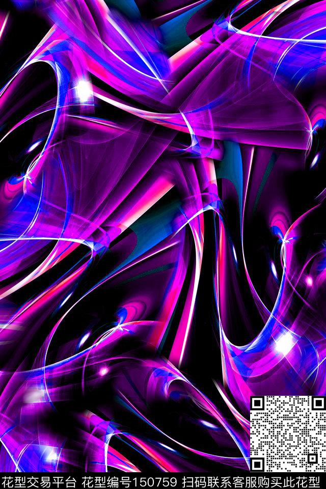 绚丽数码印花华亿平台下载（图片编号: 150759） - 瓦栏（Walan）