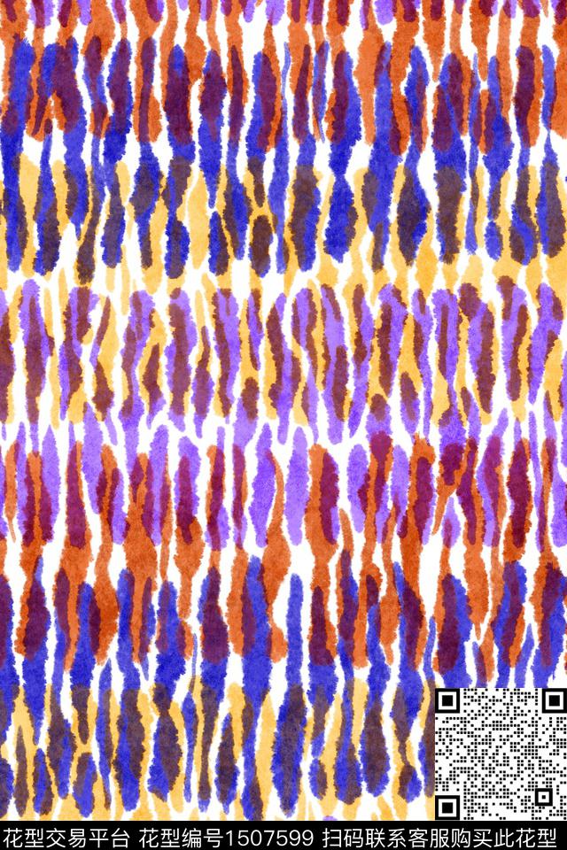 肌理抽象艺术数码印花华亿平台下载（图片编号: 1507599） - 瓦栏（Walan）