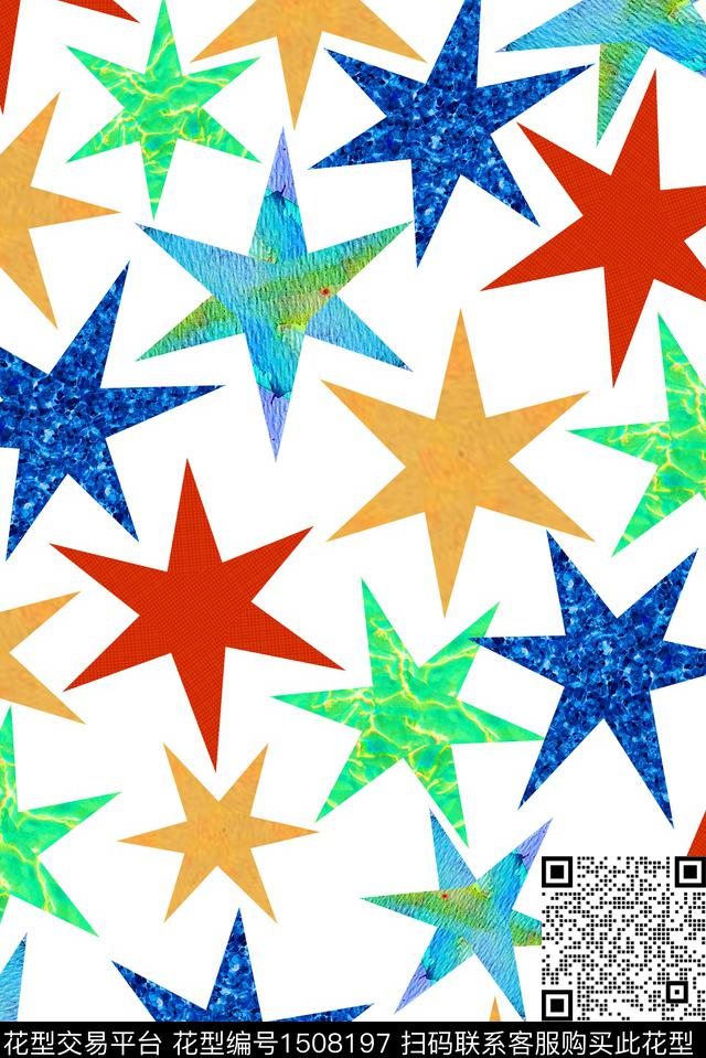 渐变几何数码印花华亿平台下载（图片编号: 1508197） - 瓦栏（Walan）