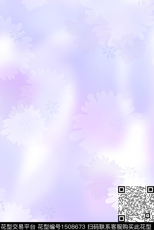 肌理趋势华亿平台花卉数码印花华亿平台下载（图片编号: 1508673） - 瓦栏（Walan）