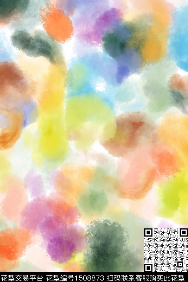 小清新真丝小碎花数码印花华亿平台下载（图片编号: 1508873） - 瓦栏（Walan）