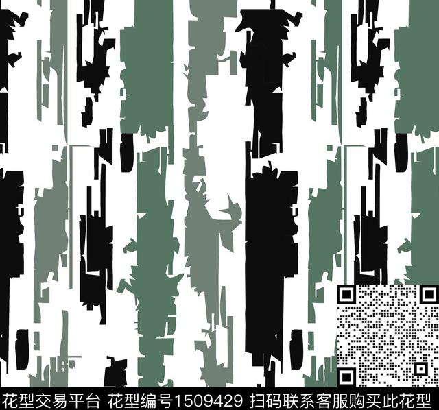 数码华亿平台女装条纹数码印花华亿平台下载（图片编号: 1509429） - 瓦栏（Walan）