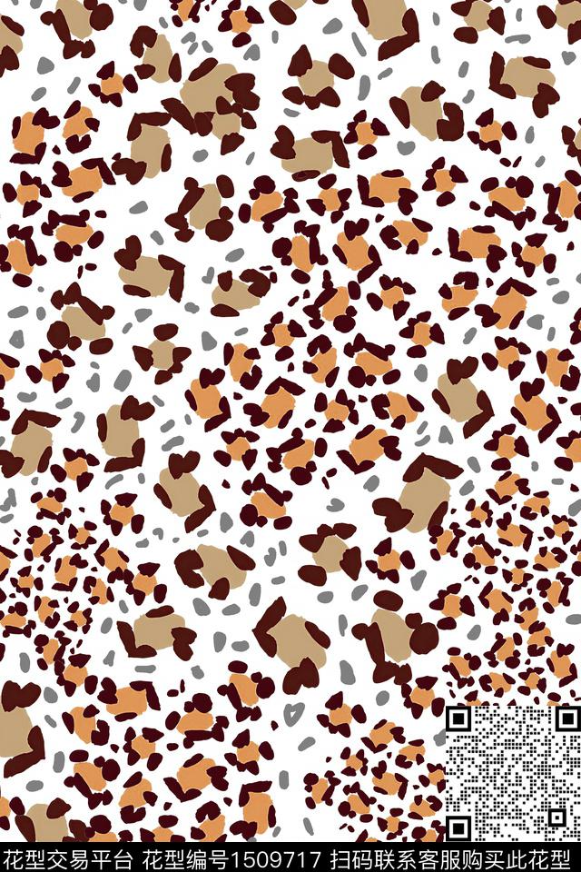 几何真丝年轻女性数码印花华亿平台下载（图片编号: 1509717） - 瓦栏（Walan）