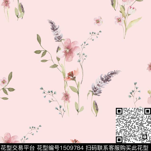 可爱小清新小碎花数码印花华亿平台下载（图片编号: 1509784） - 瓦栏（Walan）