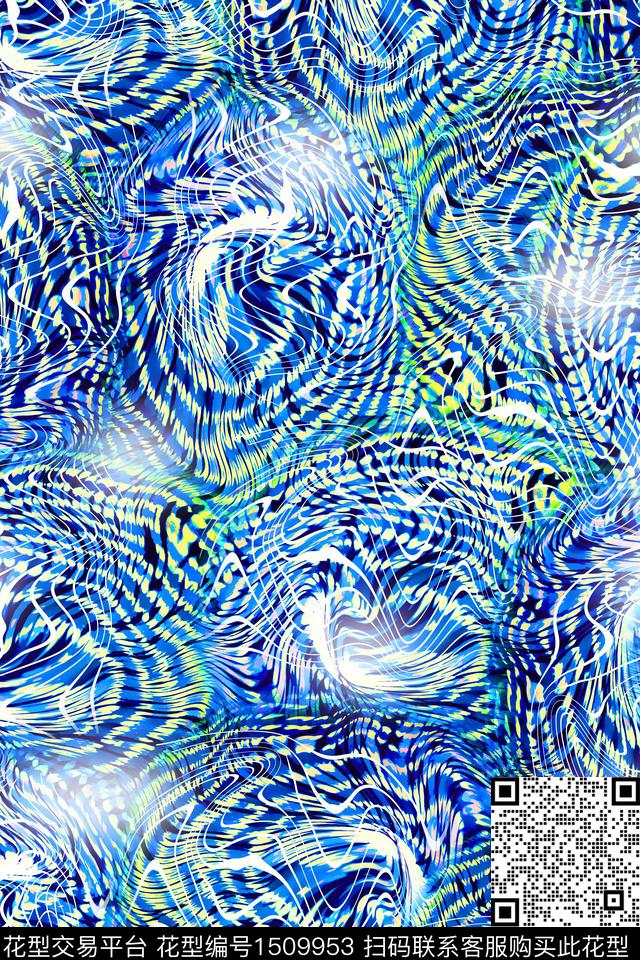 数码华亿平台肌理满版散花数码印花华亿平台下载（图片编号: 1509953） - 瓦栏（Walan）