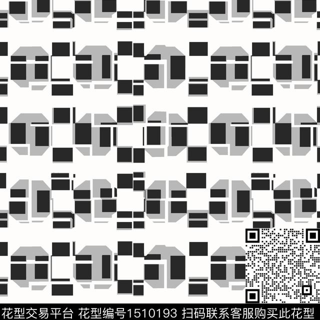 几何简约男装传统印花华亿平台下载（图片编号: 1510193） - 瓦栏（Walan）