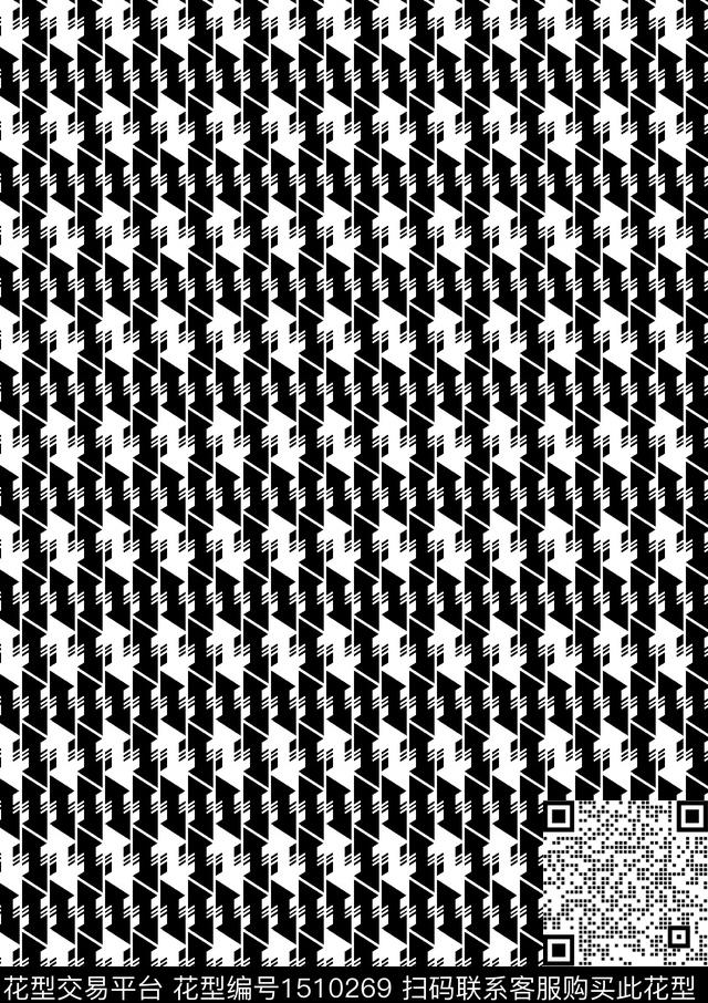 几何大牌风小碎花传统印花华亿平台下载（图片编号: 1510269） - 瓦栏（Walan）