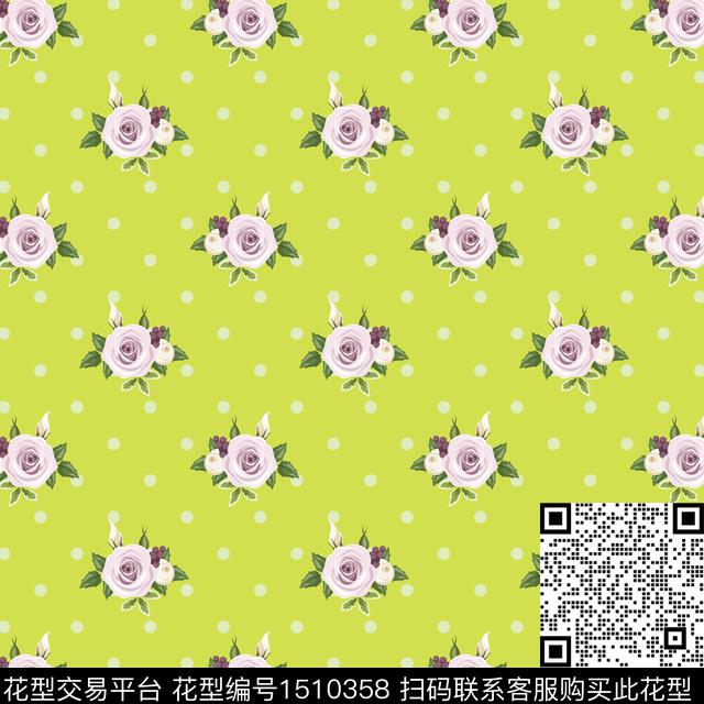 数码华亿平台小清新小碎花数码印花华亿平台下载（图片编号: 1510358） - 瓦栏（Walan）