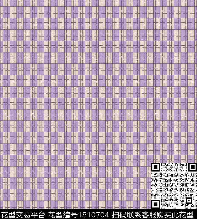 字母几何大牌风传统印花华亿平台下载（图片编号: 1510704） - 瓦栏（Walan）