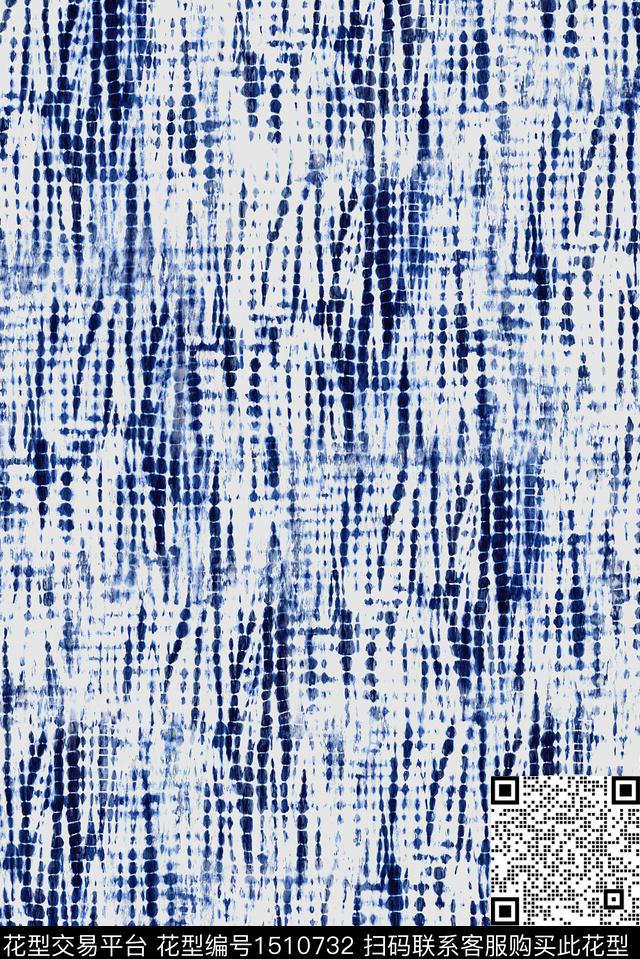 线条民族风抽象数码印花华亿平台下载（图片编号: 1510732） - 瓦栏（Walan）