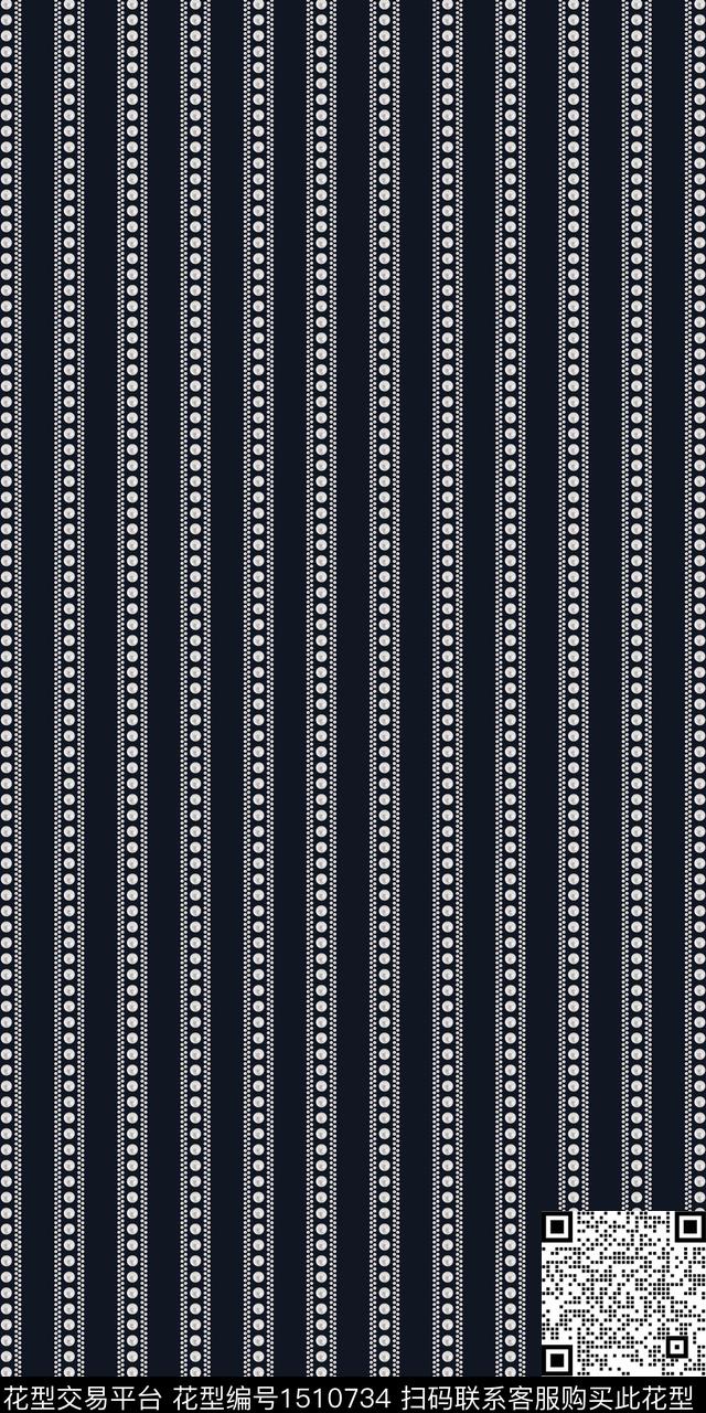 线条几何大牌风数码印花华亿平台下载（图片编号: 1510734） - 瓦栏（Walan）