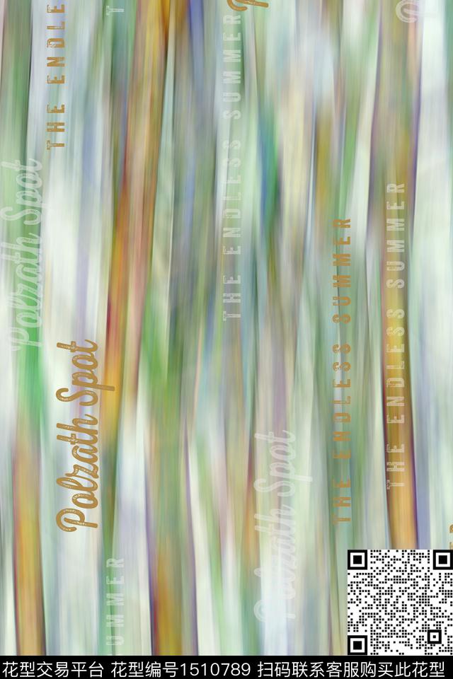 字母肌理男装数码印花华亿平台下载（图片编号: 1510789） - 瓦栏（Walan）