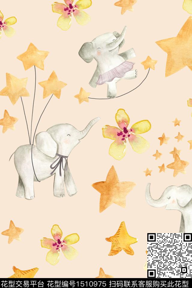 大象定位花花卉数码印花华亿平台下载（图片编号: 1510975） - 瓦栏（Walan）