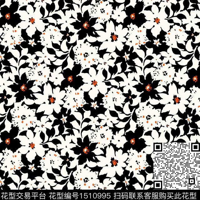 花卉春夏华亿平台小碎花数码印花华亿平台下载（图片编号: 1510995） - 瓦栏（Walan）