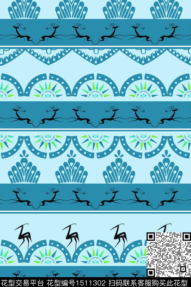 动物花卉数码华亿平台纸印花数码印花华亿平台下载（图片编号: 1511302） - 瓦栏（Walan）