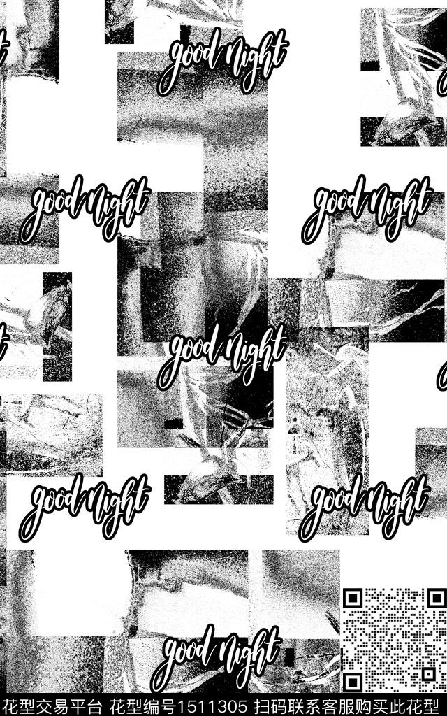 渐变字母数码华亿平台数码印花华亿平台下载（图片编号: 1511305） - 瓦栏（Walan）