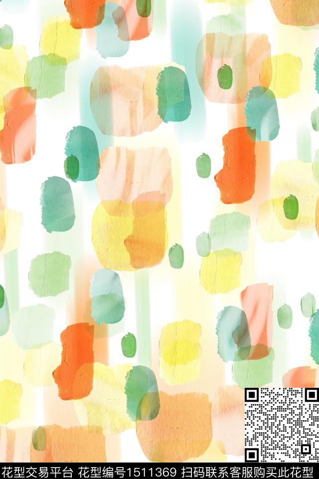 肌理抽象小清新数码印花华亿平台下载（图片编号: 1511369） - 瓦栏（Walan）