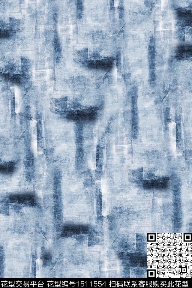 肌理简约抽象数码印花华亿平台下载（图片编号: 1511554） - 瓦栏（Walan）