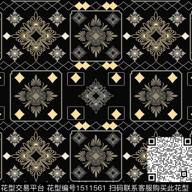 民族风男装费尔岛传统印花华亿平台下载（图片编号: 1511561） - 瓦栏（Walan）