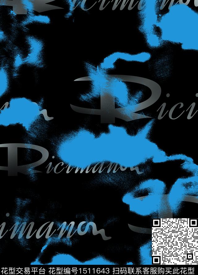 字母几何抽象传统印花华亿平台下载（图片编号: 1511643） - 瓦栏（Walan）