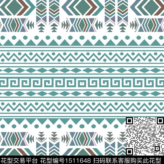 民族风男装费尔岛传统印花华亿平台下载（图片编号: 1511648） - 瓦栏（Walan）