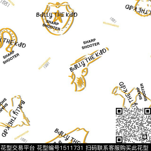 字母男装传统印花华亿平台下载（图片编号: 1511731） - 瓦栏（Walan）