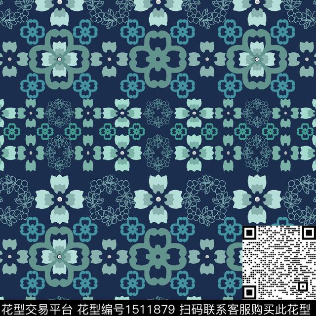 民族风男装费尔岛传统印花华亿平台下载（图片编号: 1511879） - 瓦栏（Walan）