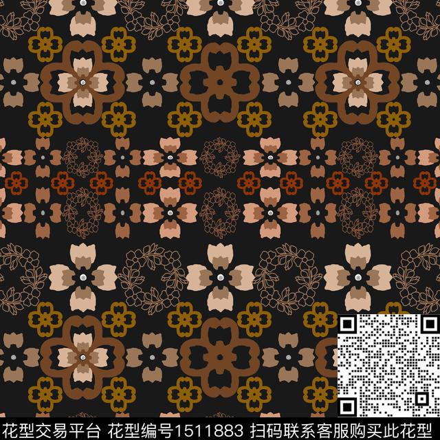 民族风男装费尔岛传统印花华亿平台下载（图片编号: 1511883） - 瓦栏（Walan）