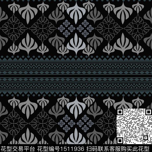 男装民族风费尔岛传统印花华亿平台下载（图片编号: 1511936） - 瓦栏（Walan）