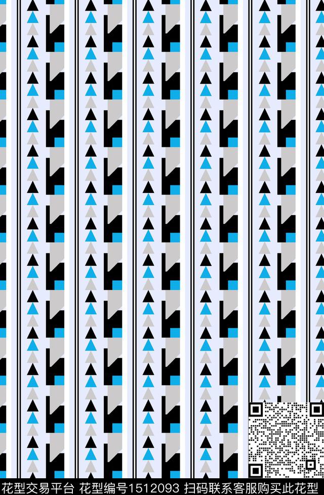 几何男装格子条纹传统印花华亿平台下载（图片编号: 1512093） - 瓦栏（Walan）