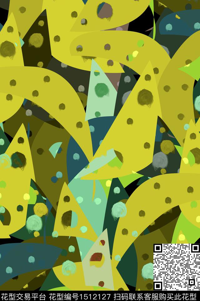 抽象男装家居服户外传统印花华亿平台下载（图片编号: 1512127） - 瓦栏（Walan）