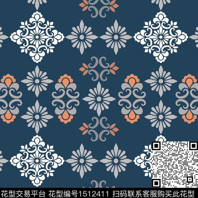 女装民族风传统花纹传统印花华亿平台下载（图片编号: 1512411） - 瓦栏（Walan）