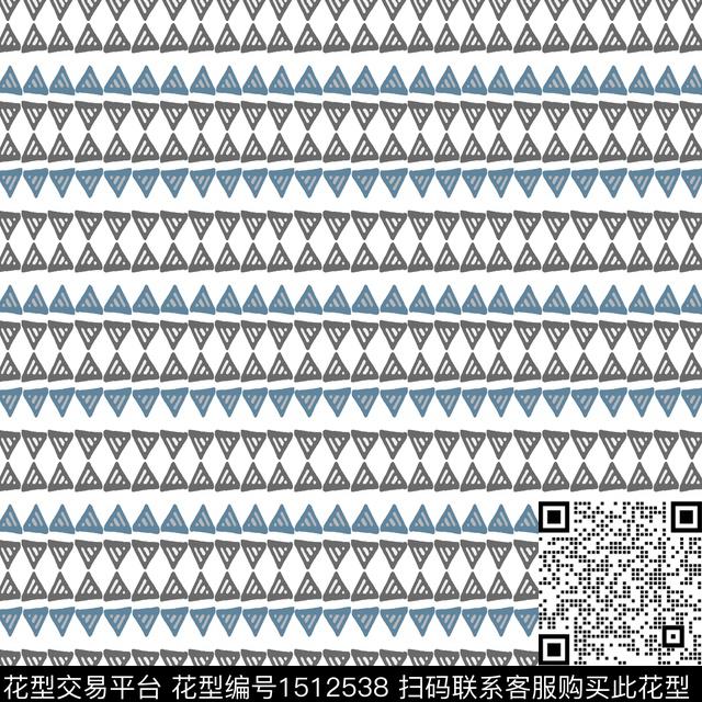 几何男装条纹传统印花华亿平台下载（图片编号: 1512538） - 瓦栏（Walan）