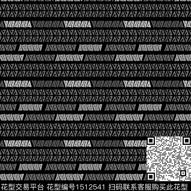 几何男装条纹传统印花华亿平台下载（图片编号: 1512541） - 瓦栏（Walan）