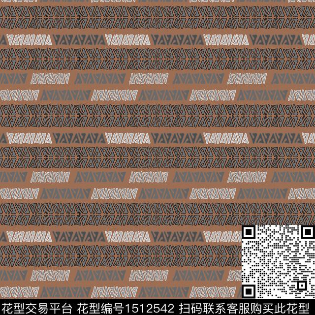 几何男装条纹传统印花华亿平台下载（图片编号: 1512542） - 瓦栏（Walan）