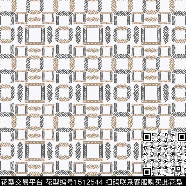 几何男装微几何传统印花华亿平台下载（图片编号: 1512544） - 瓦栏（Walan）