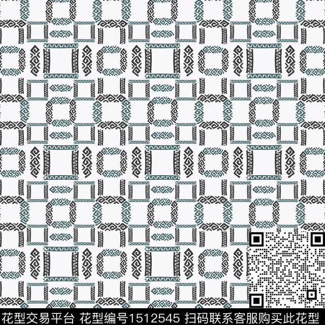 几何男装微几何传统印花华亿平台下载（图片编号: 1512545） - 瓦栏（Walan）