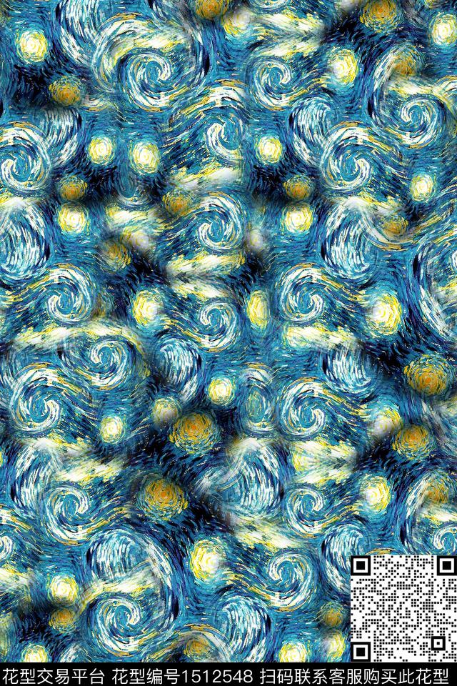 肌理纹理抽象数码印花华亿平台下载（图片编号: 1512548） - 瓦栏（Walan）