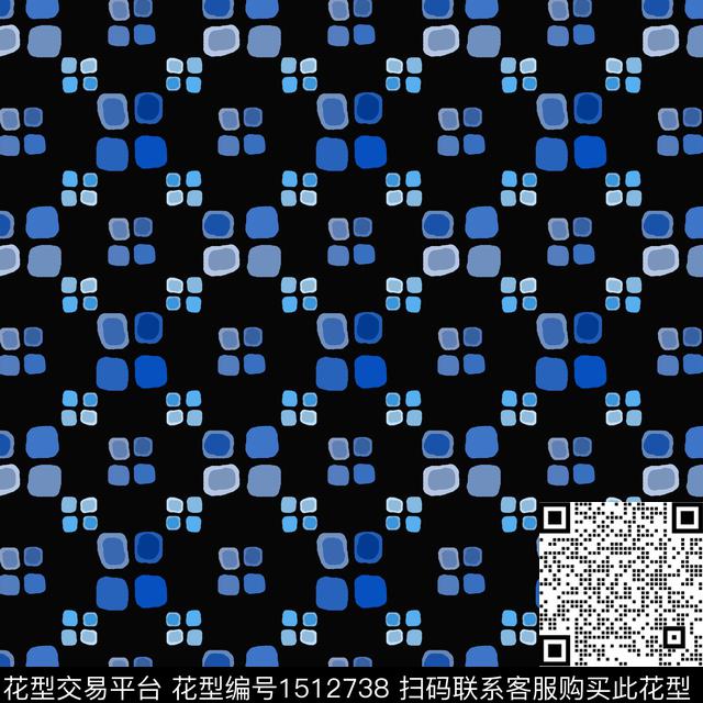 几何男装四边形传统印花华亿平台下载（图片编号: 1512738） - 瓦栏（Walan）