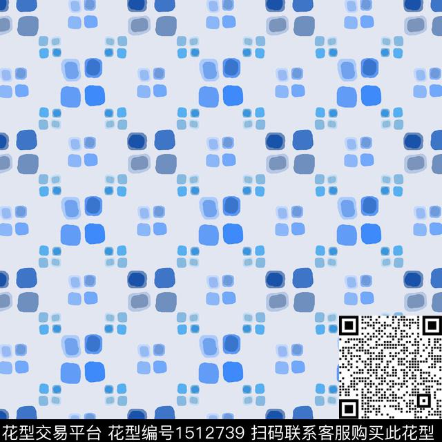 几何男装四边形传统印花华亿平台下载（图片编号: 1512739） - 瓦栏（Walan）