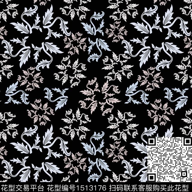 民族风小碎花传统华亿平台传统印花华亿平台下载（图片编号: 1513176） - 瓦栏（Walan）