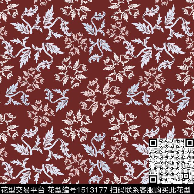 民族风小碎花传统华亿平台传统印花华亿平台下载（图片编号: 1513177） - 瓦栏（Walan）