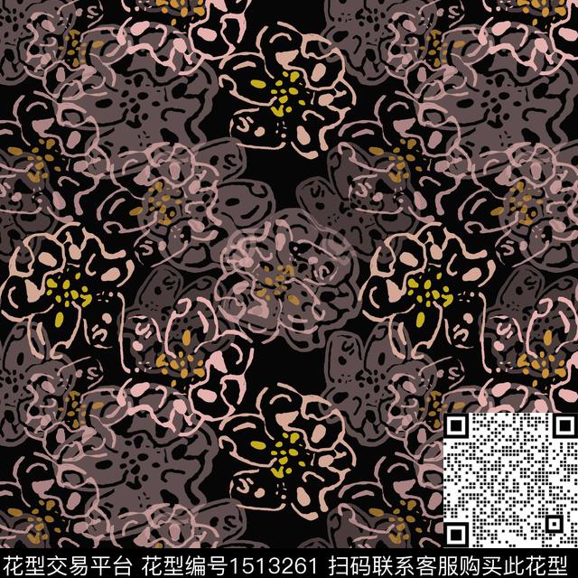 女装小碎花平面花卉传统印花华亿平台下载（图片编号: 1513261） - 瓦栏（Walan）