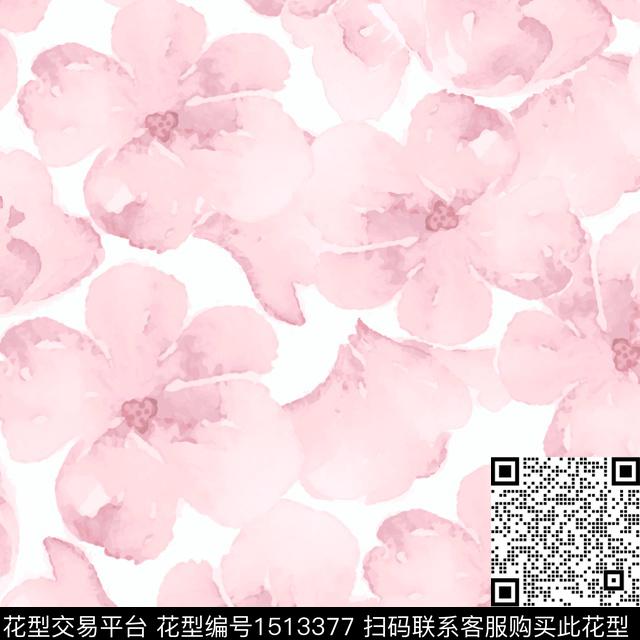 花卉大牌风小碎花数码印花华亿平台下载（图片编号: 1513377） - 瓦栏（Walan）