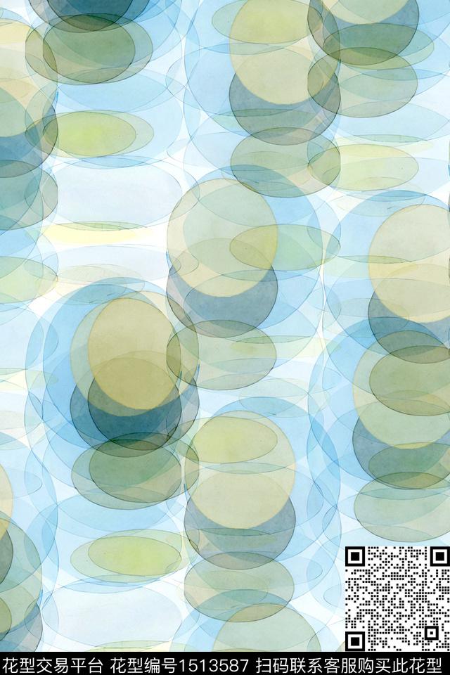 几何肌理大牌风数码印花华亿平台下载（图片编号: 1513587） - 瓦栏（Walan）