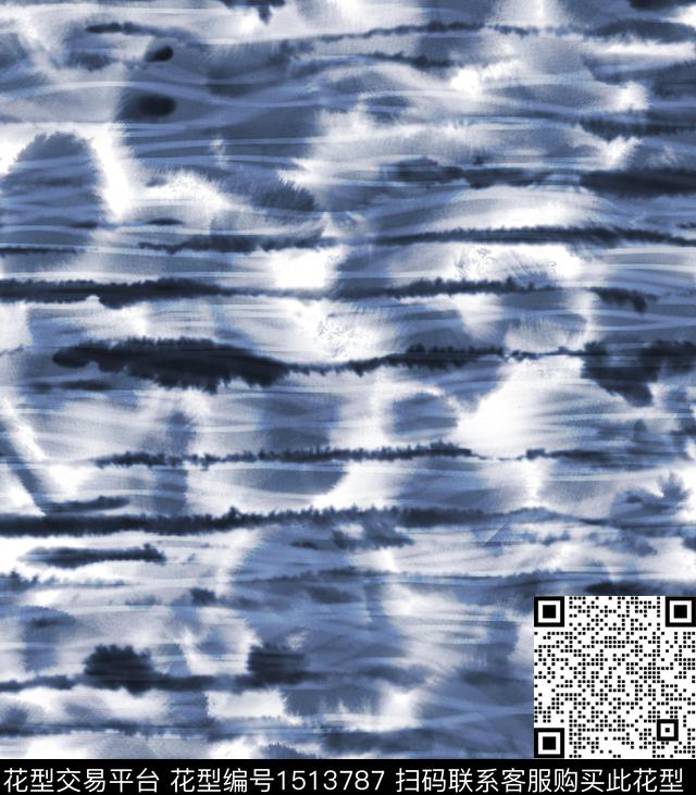 线条几何简欧数码印花华亿平台下载（图片编号: 1513787） - 瓦栏（Walan）