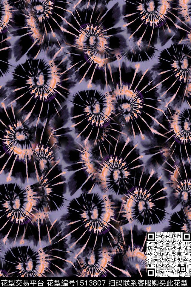 肌理纹理抽象数码印花华亿平台下载（图片编号: 1513807） - 瓦栏（Walan）